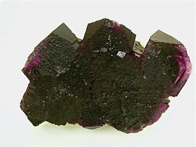 Fluorite, Hill-Ledford Mine, Ozark-Mahoning Company, Cave-in-Rock District, Southern Illinois, Mined ca. 1960s, Fowler Collection, Medium Cabinet 6.0 x 12.0 x 17.0 cm, $200. Online 7/19. SOLD.
