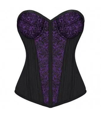 Frederico Gothic Overbust Fashion Corset With Cups