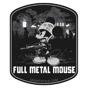 Full Metal Mouse Sticker