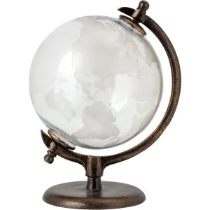 Glass and Metal Globe