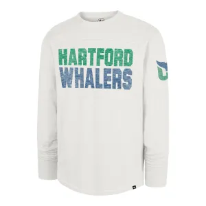 HARTFORD WHALERS VINTAGE ARENA STACK '47 BRIGHTON LONG SLEEVE TEE