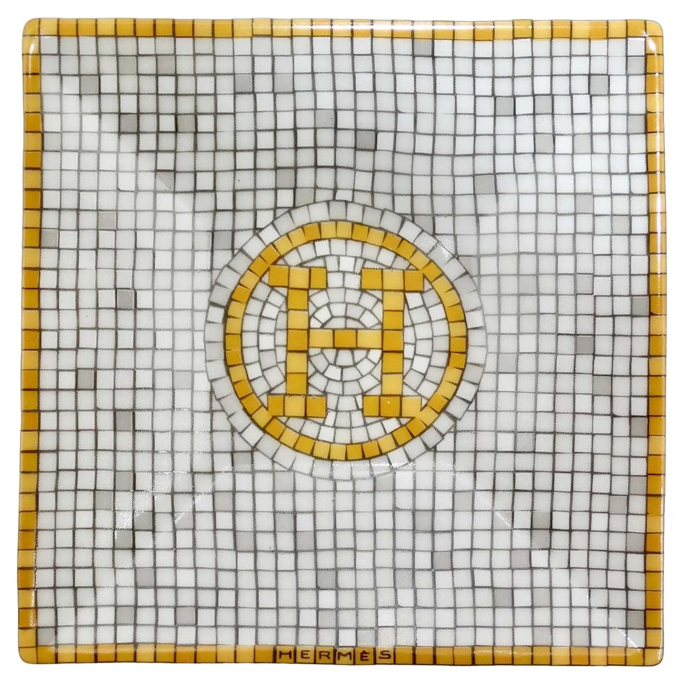 Hermes Mini Mosaique Square Plate