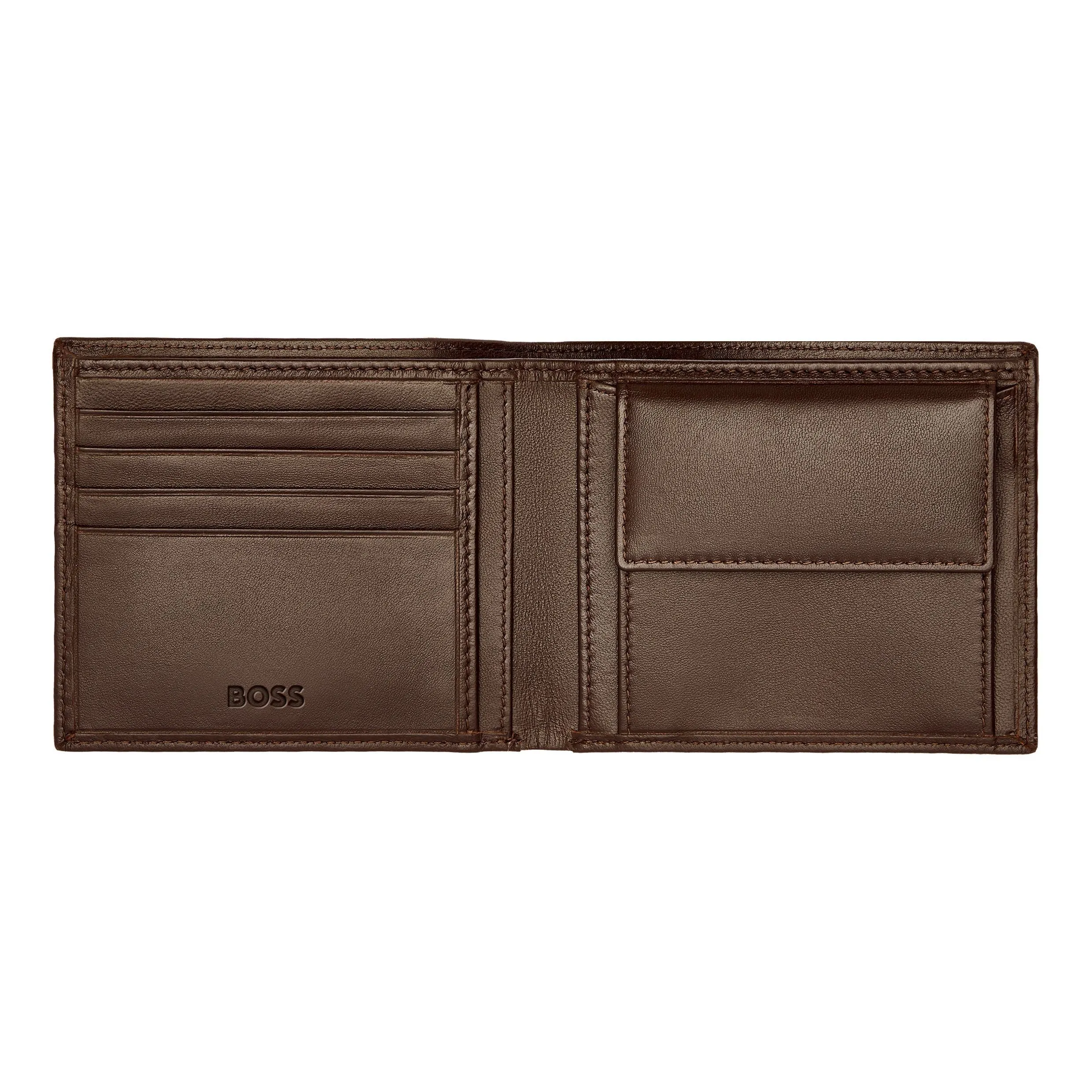 HUGO BOSS HLM403Y-Coins purse Classic Smooth Brown