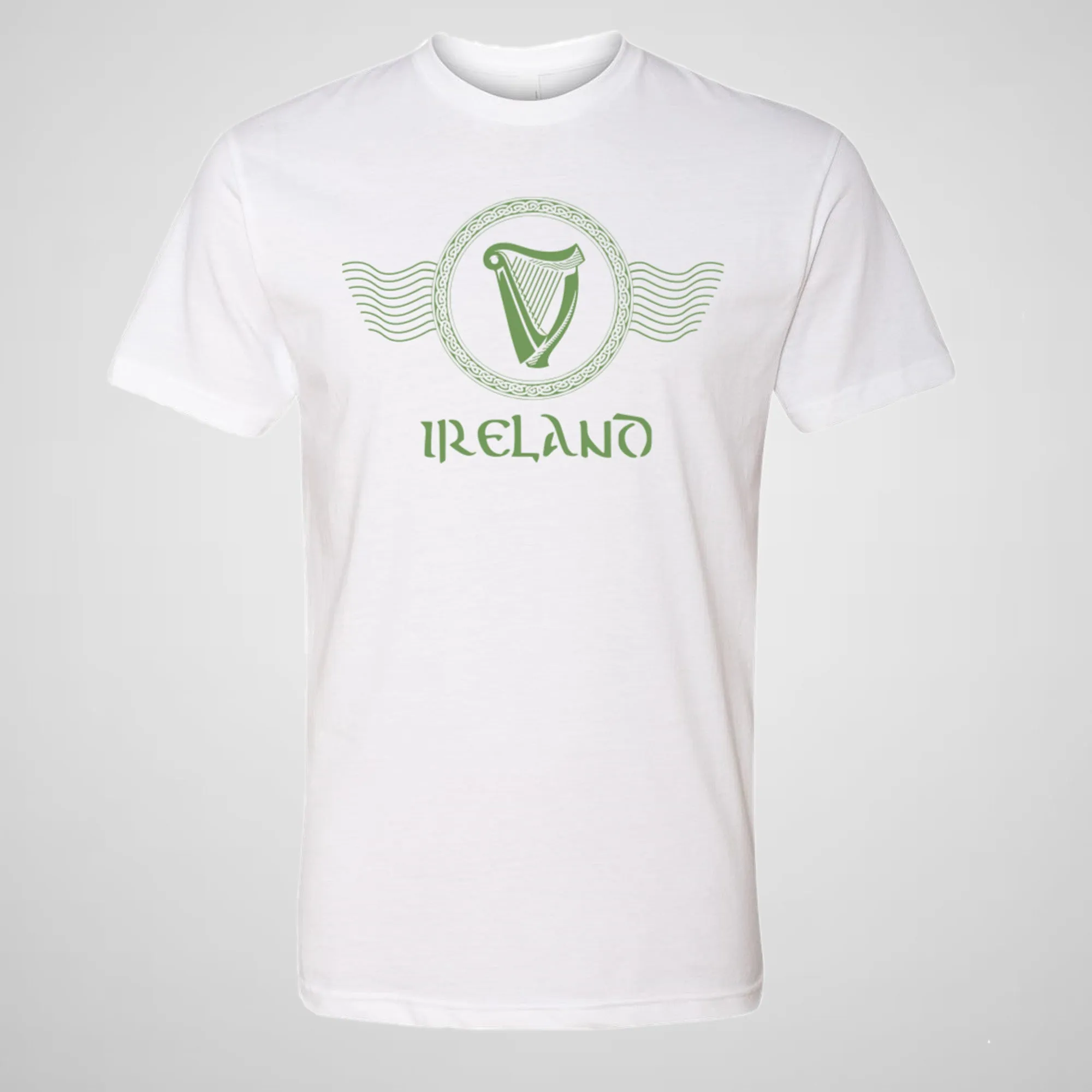 Ireland Harp - Men's Cotton/Poly Tee