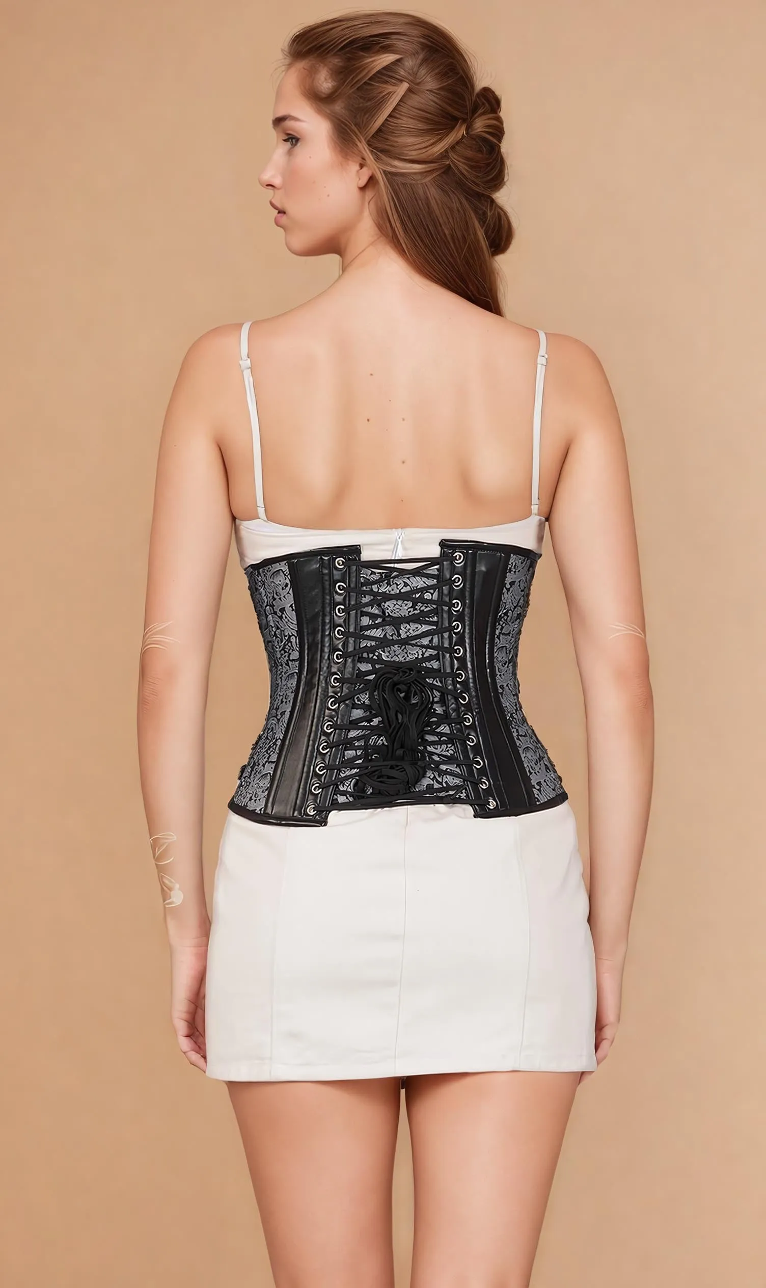 Joicy Brocade Underbust Corset