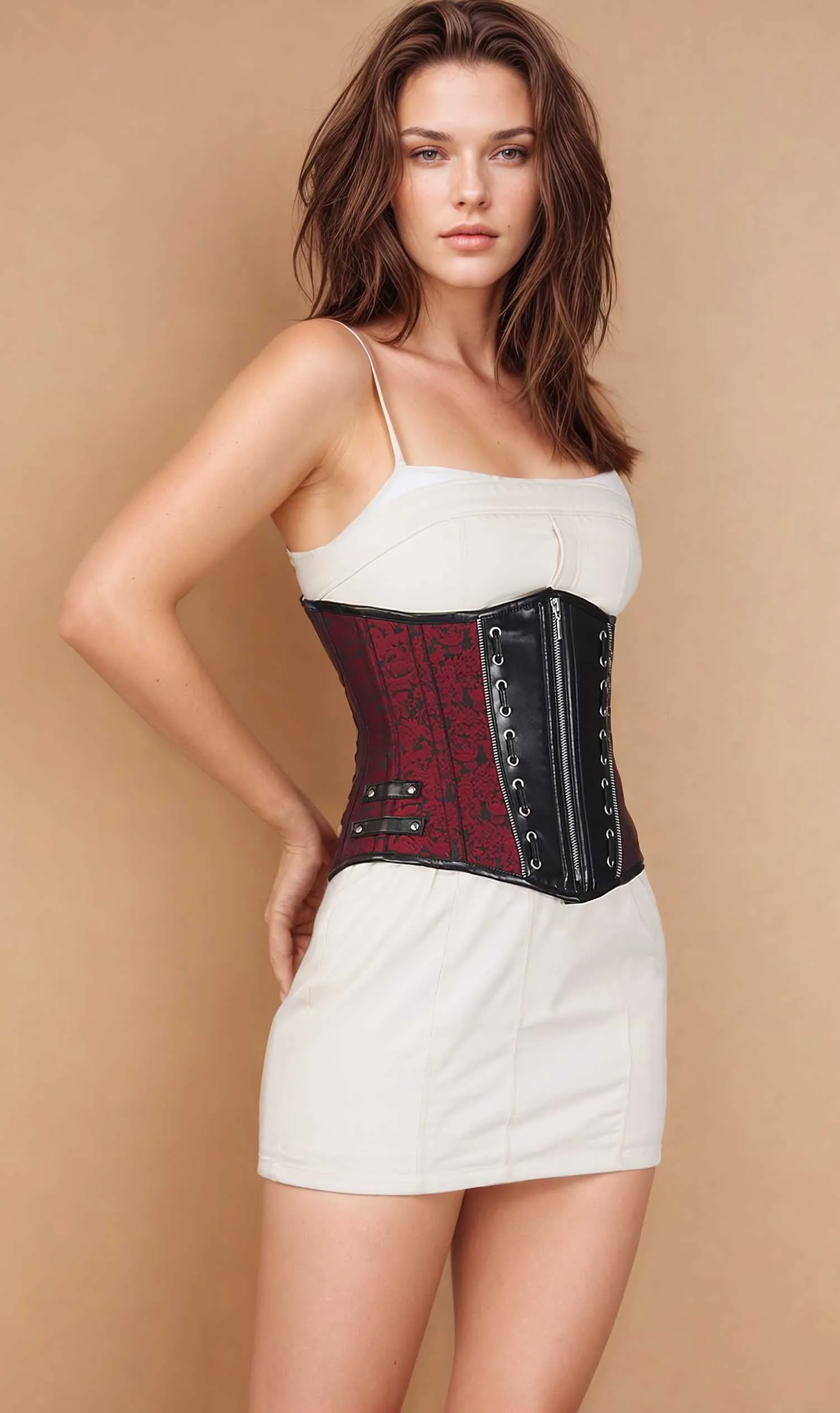 Joicy Brocade Underbust Corset
