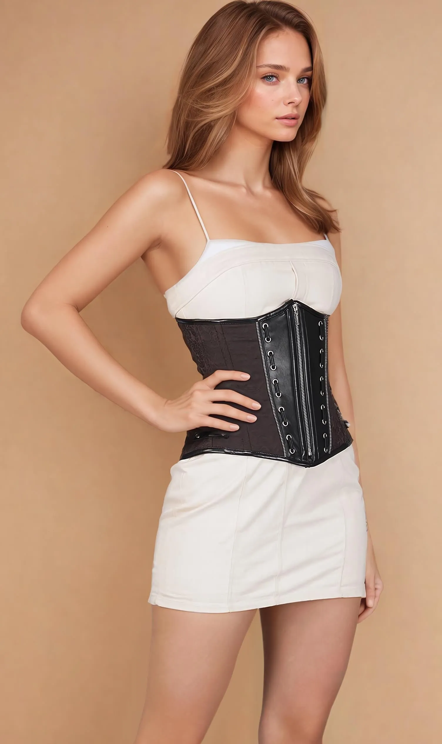 Joicy Brocade Underbust Corset