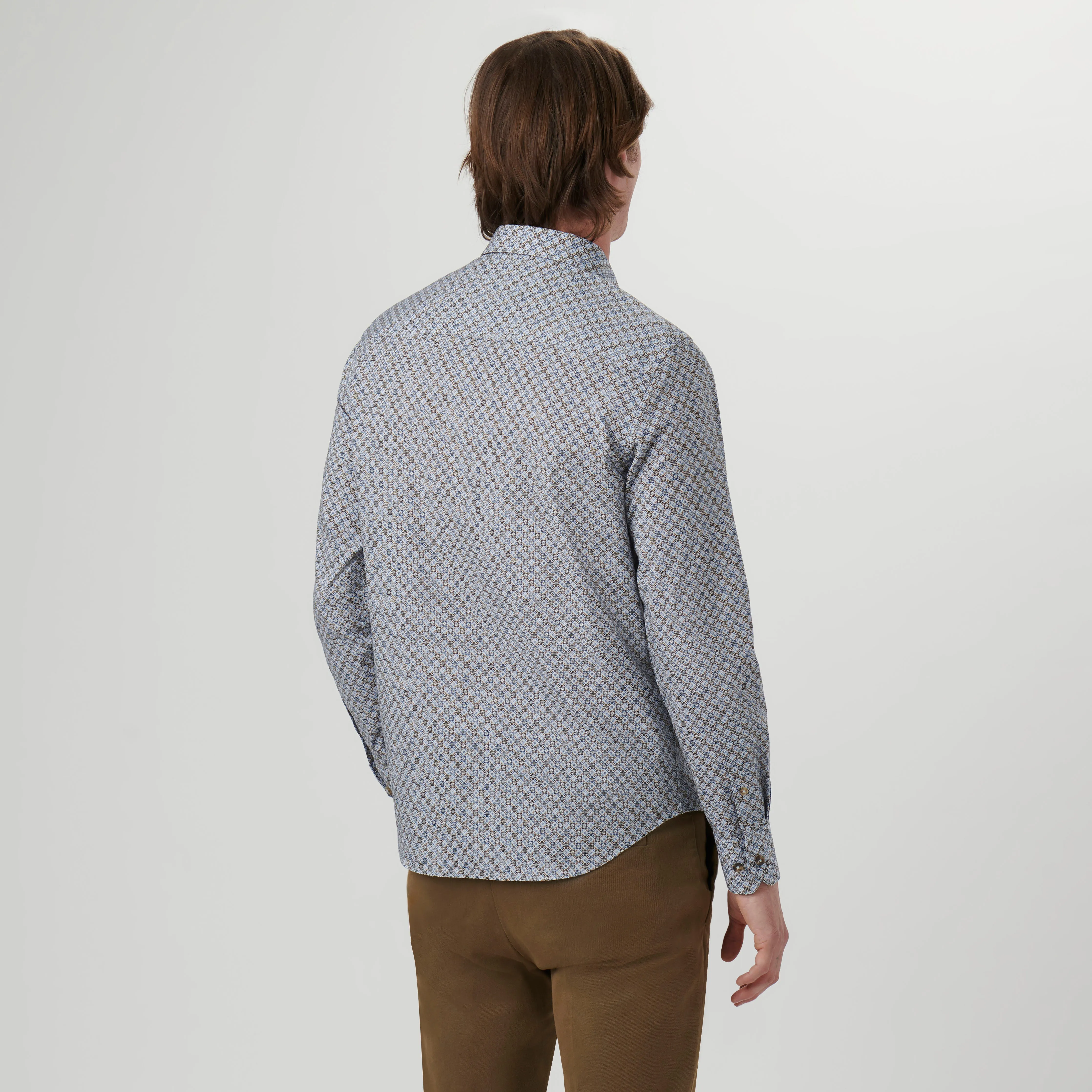 Julian Mosaic Print Shirt