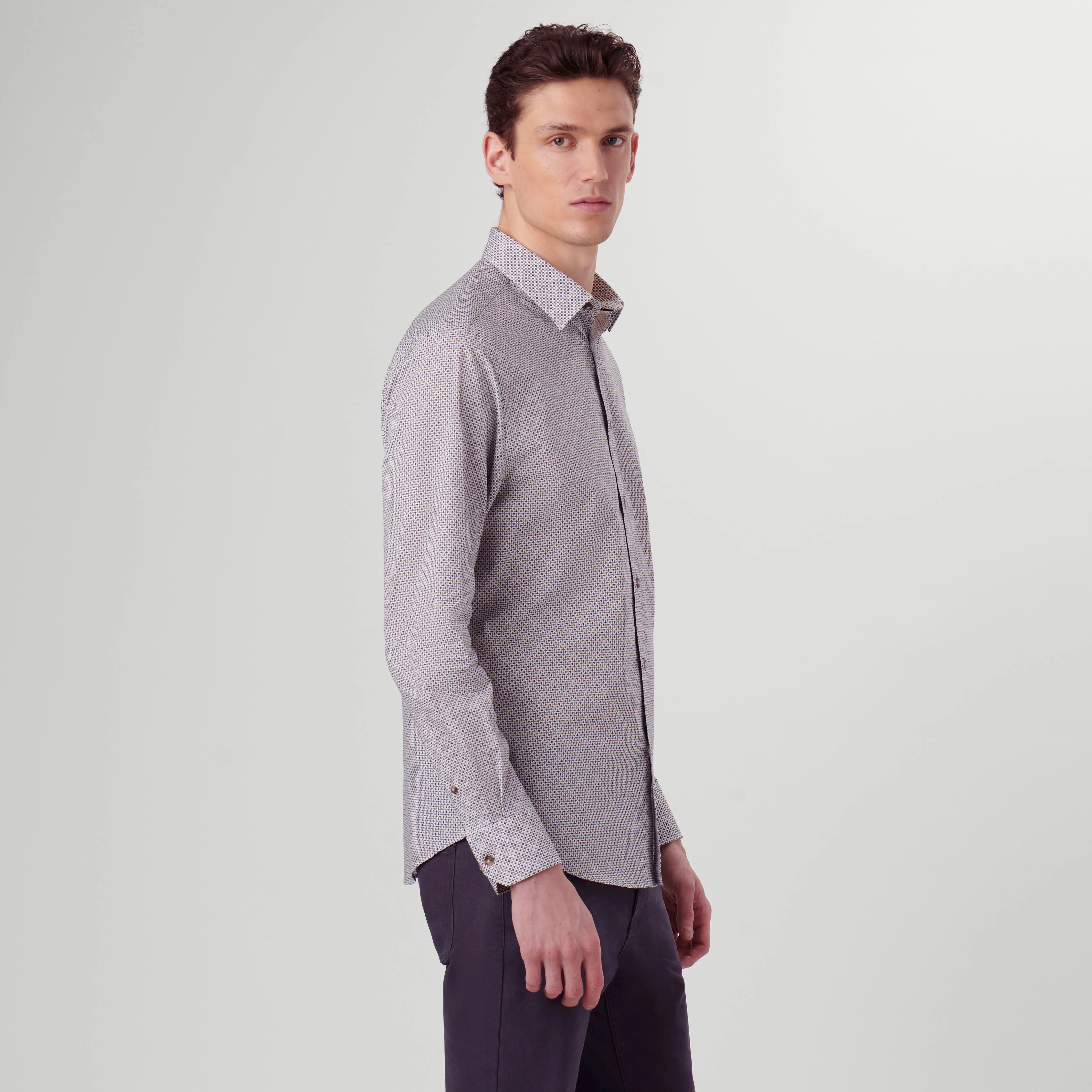 Julian Mosaic Print Shirt