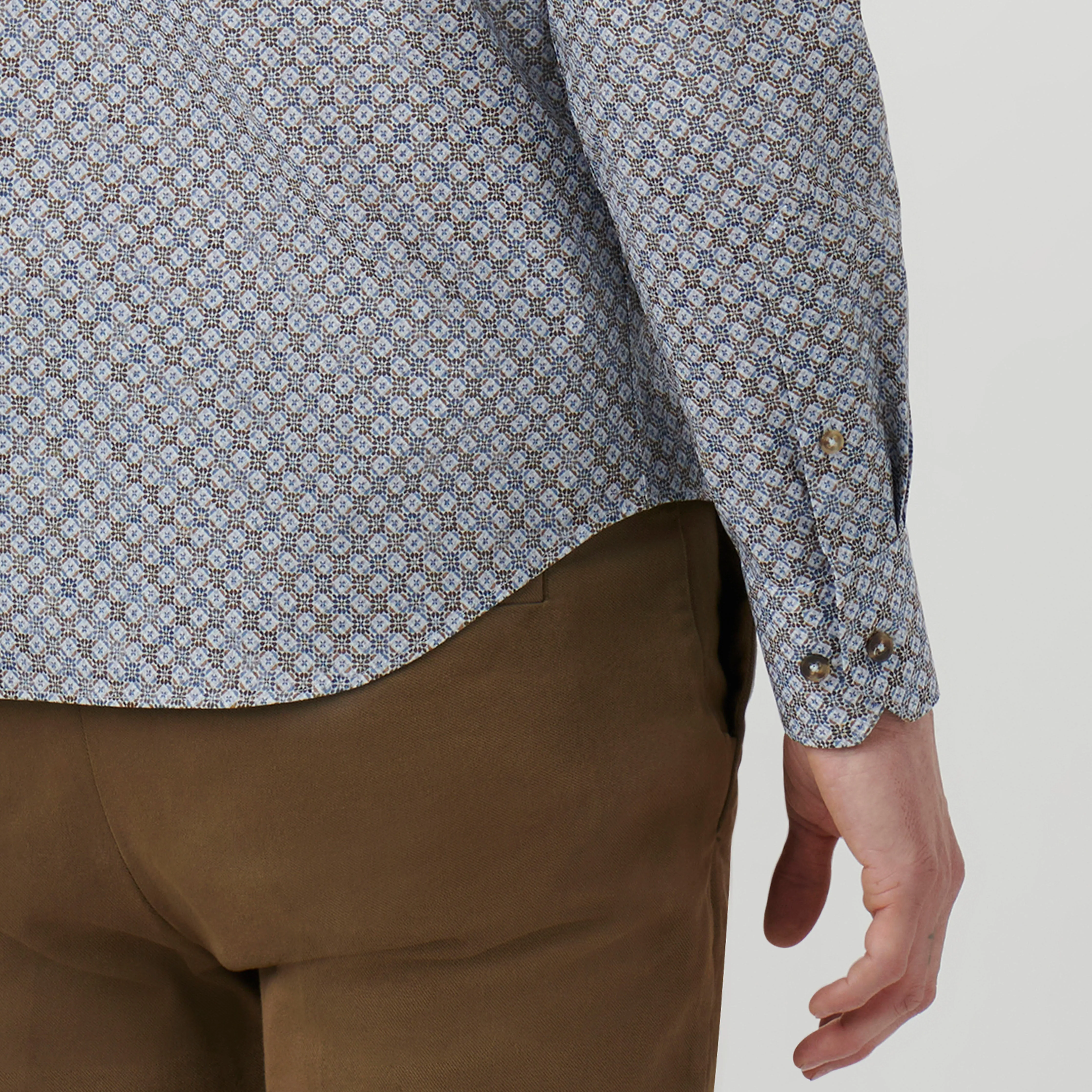 Julian Mosaic Print Shirt