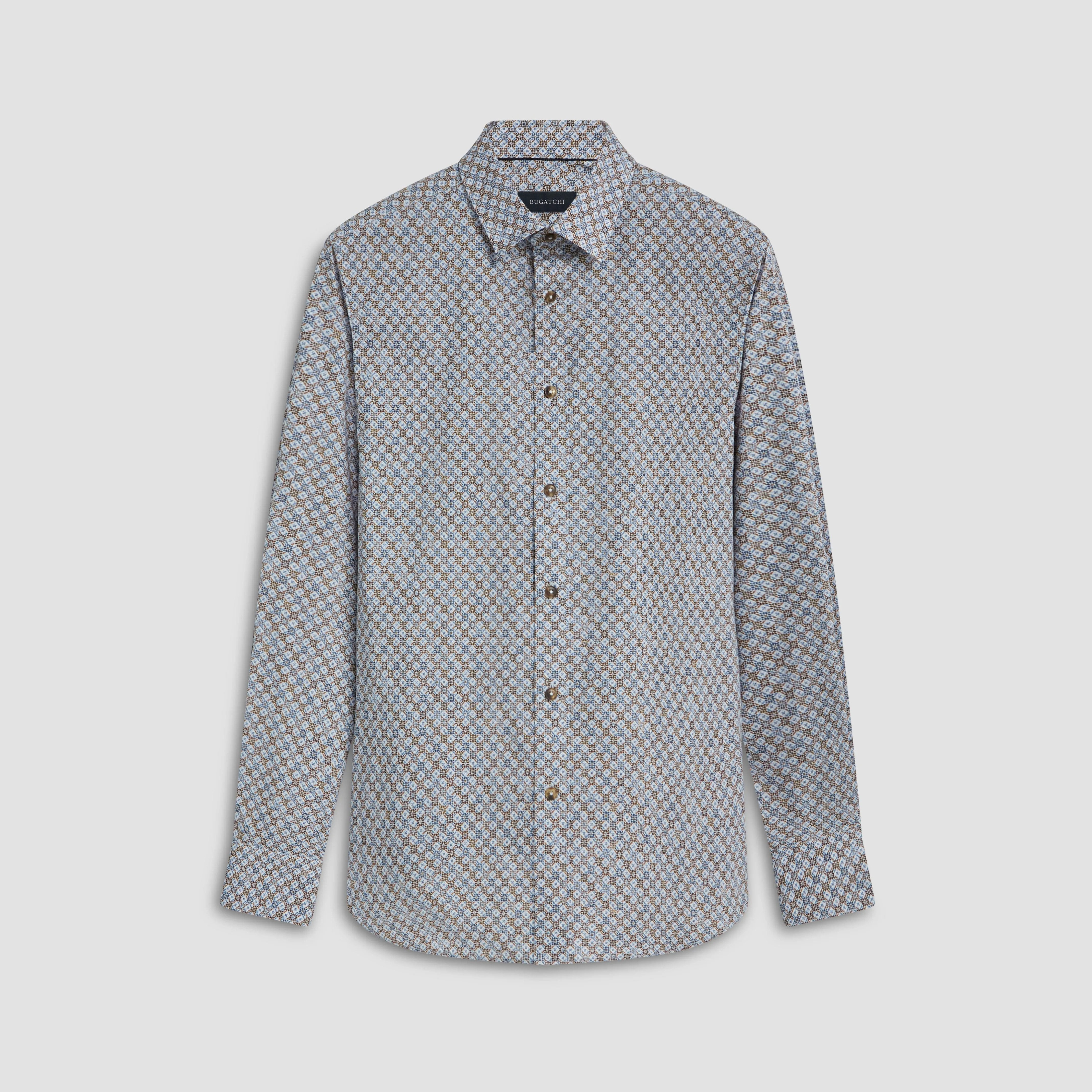 Julian Mosaic Print Shirt
