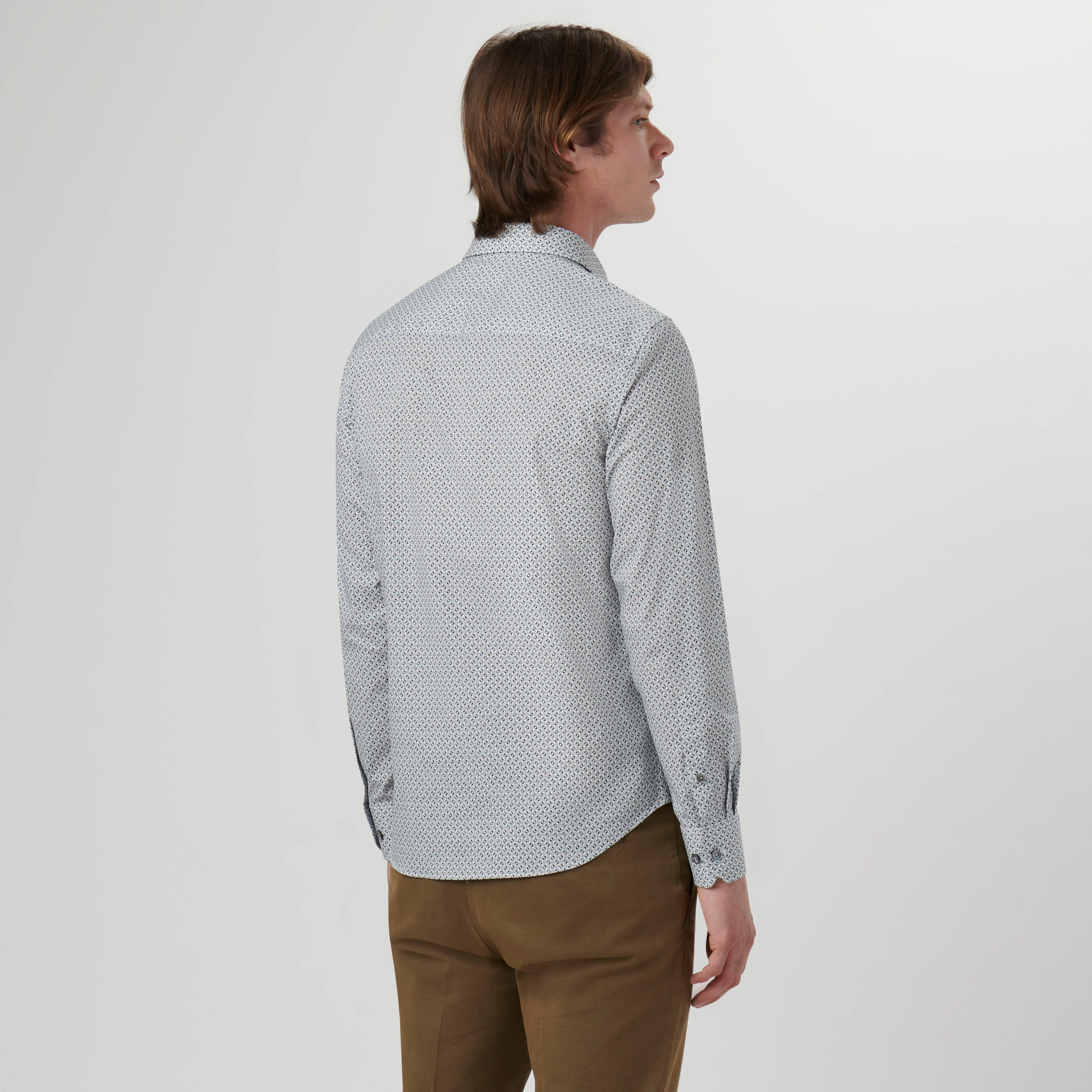 Julian Mosaic Print Shirt
