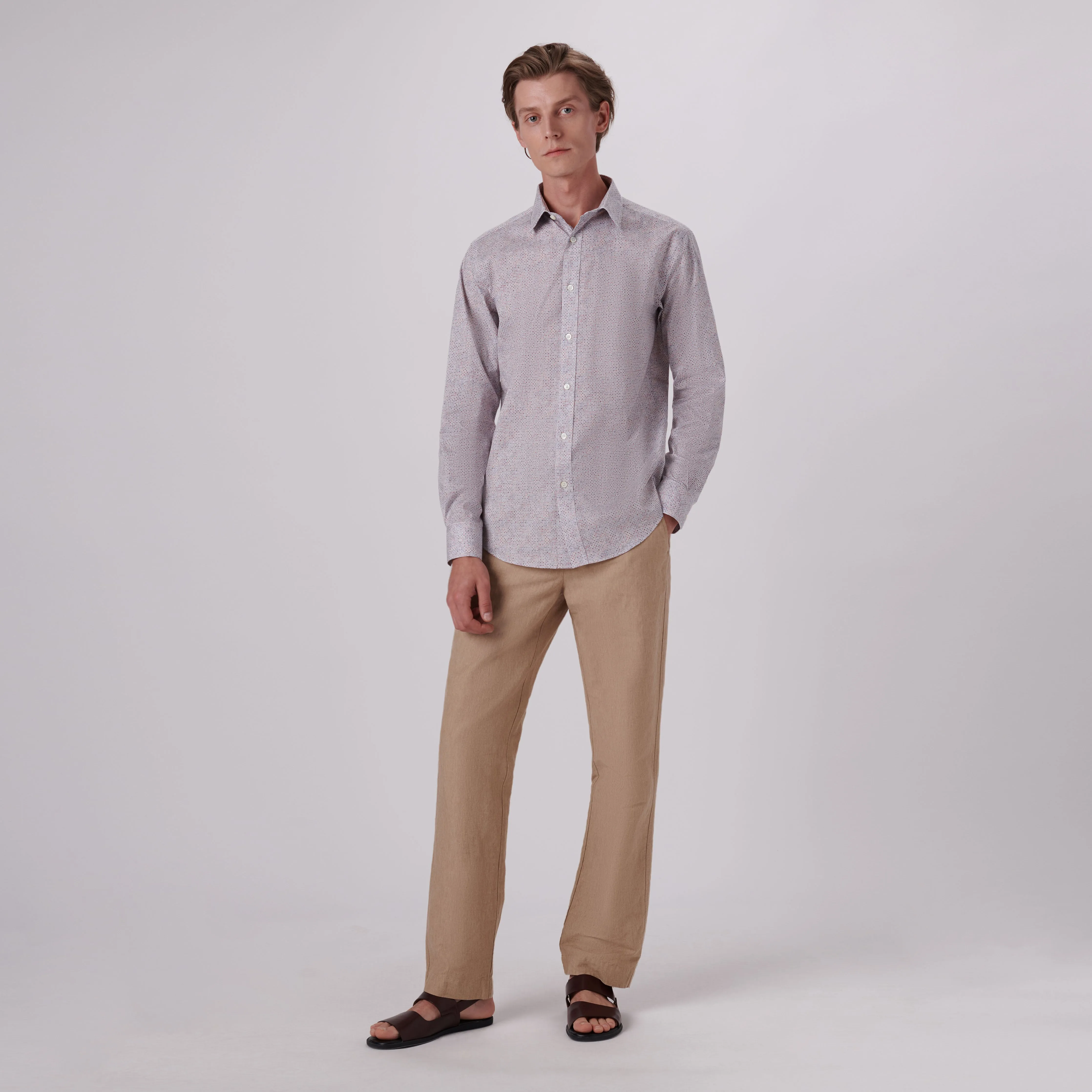 Julian Mosaic Print Shirt