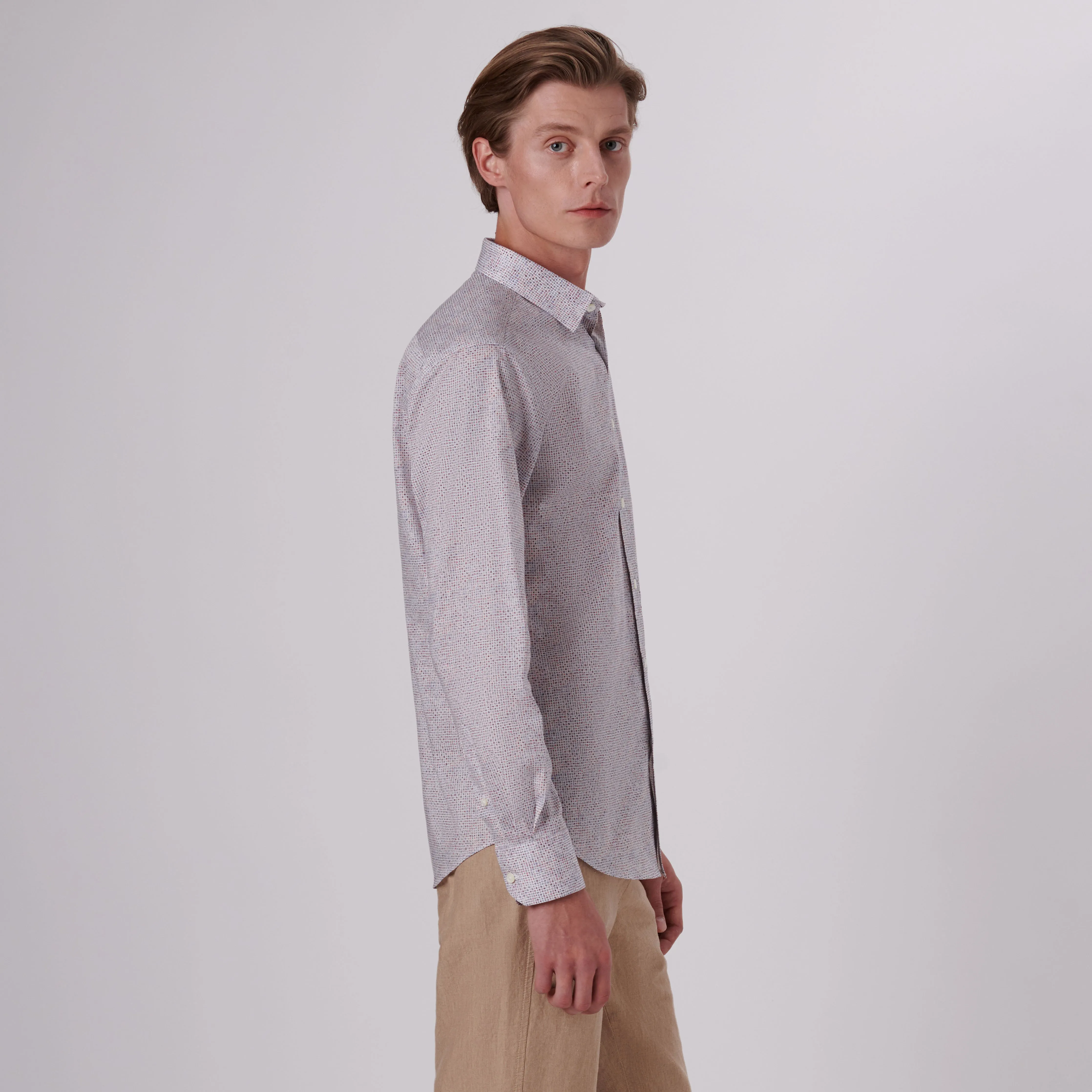 Julian Mosaic Print Shirt