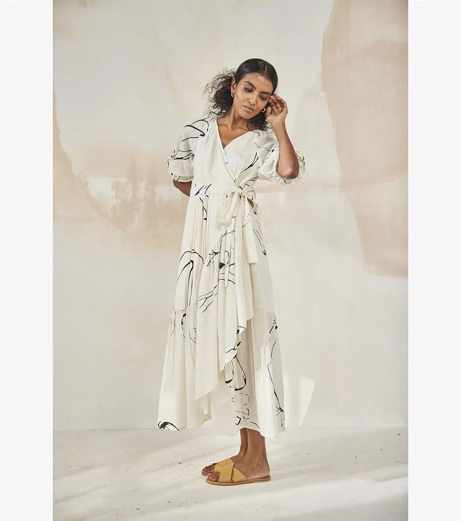 Khara Kapas  I  Philadelphia Eye's On Me Maxi Dress