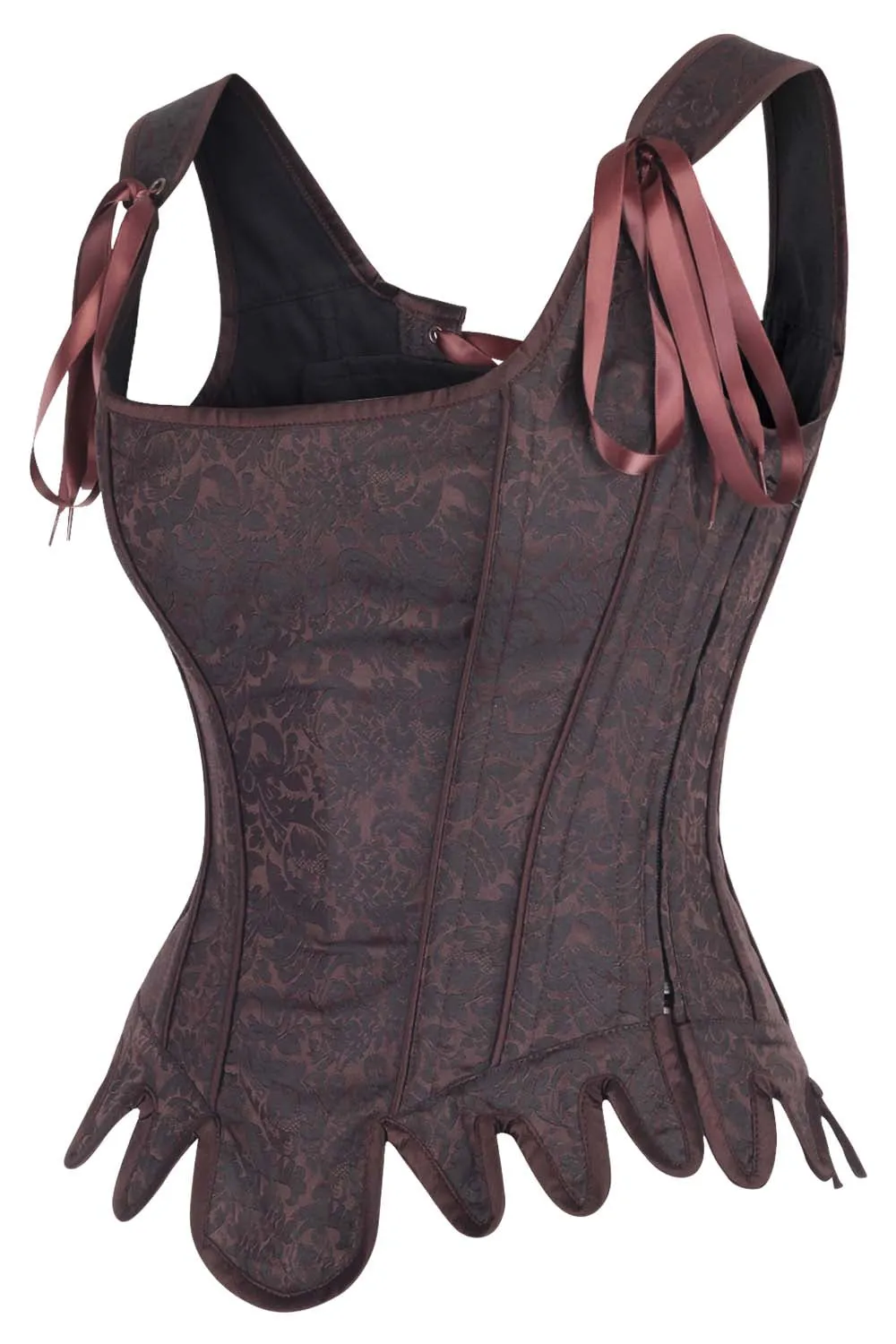Kianna Brown Overbust Corset