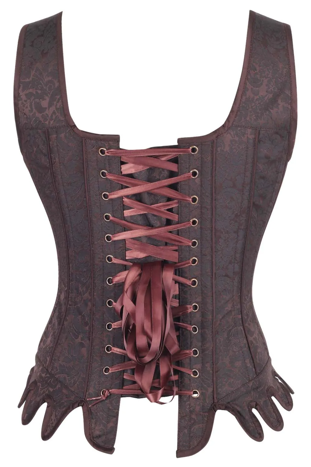 Kianna Brown Overbust Corset