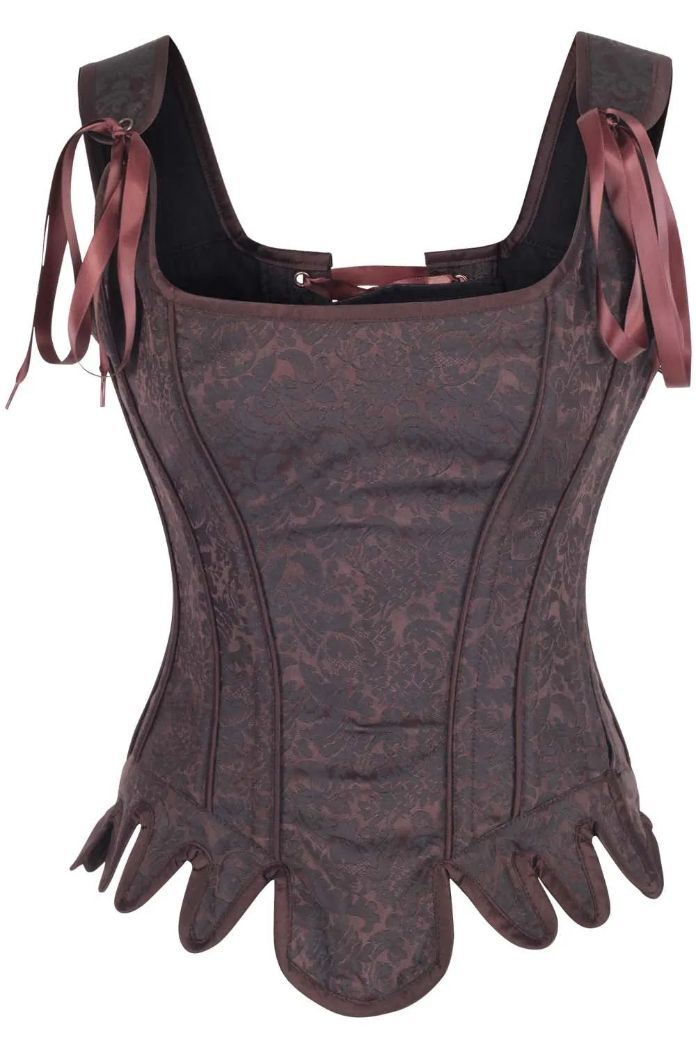 Kianna Brown Overbust Corset