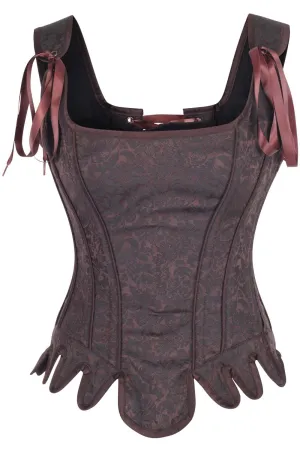 Kianna Brown Overbust Corset