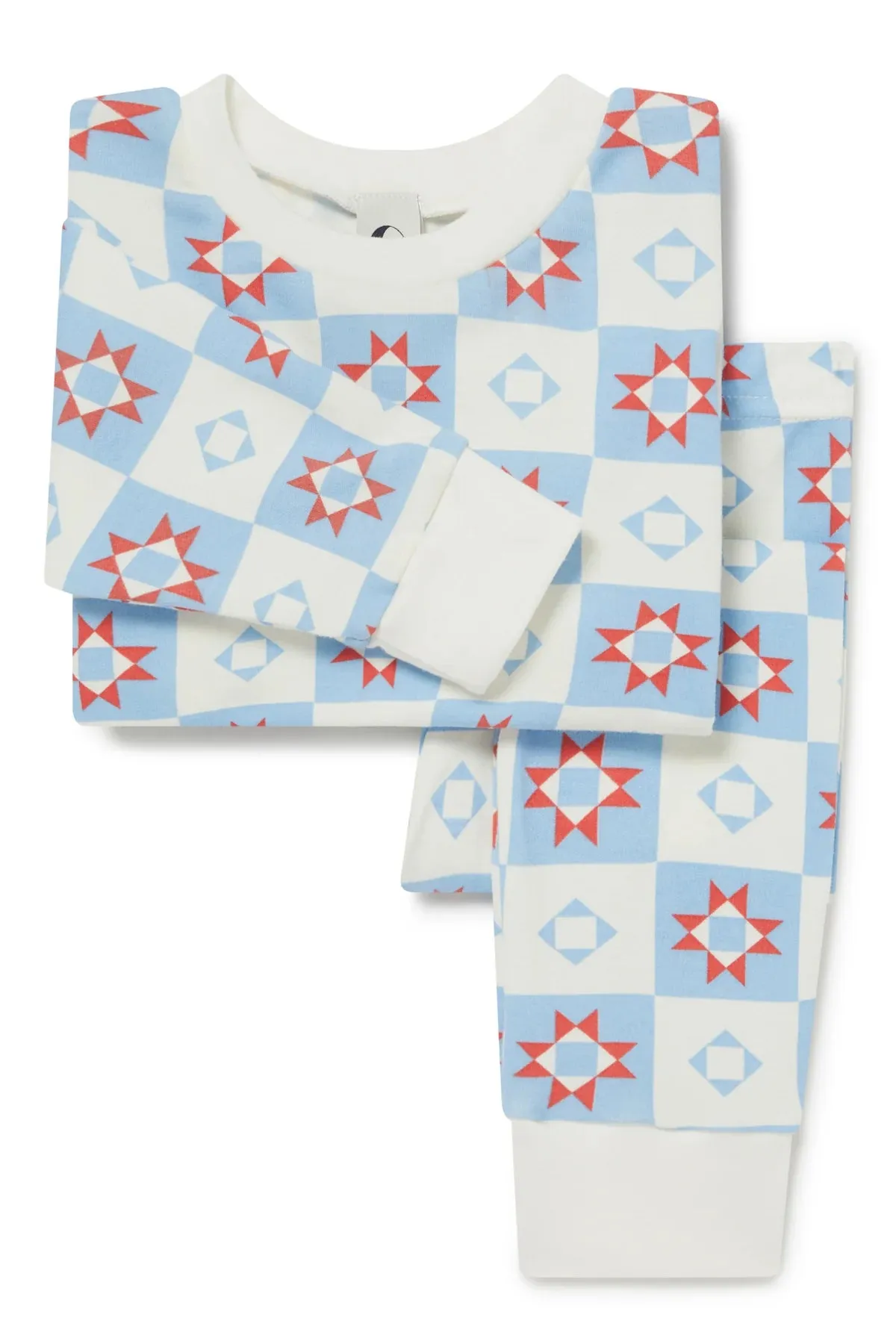 Kids Classic Pajama Set - Patchwork Star