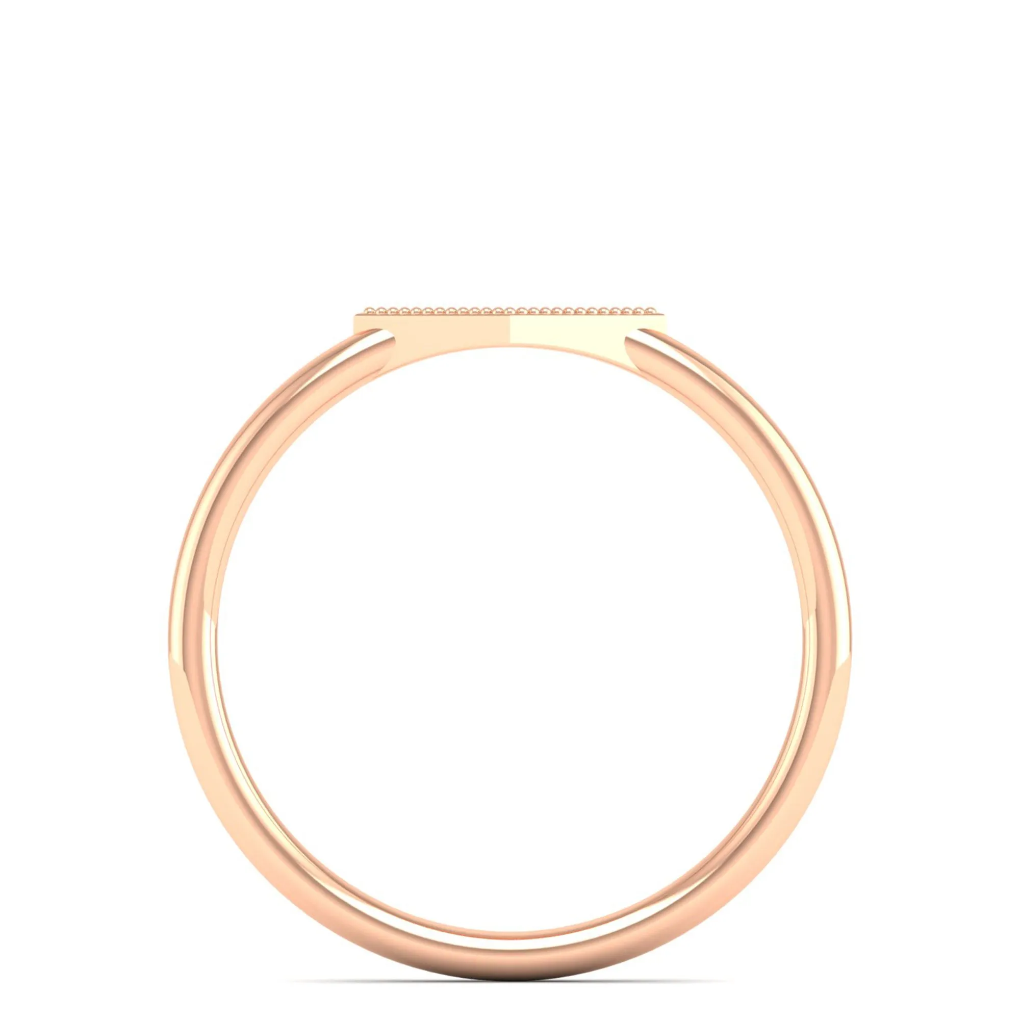 Kite Shape Pavé Set Diamond Ring