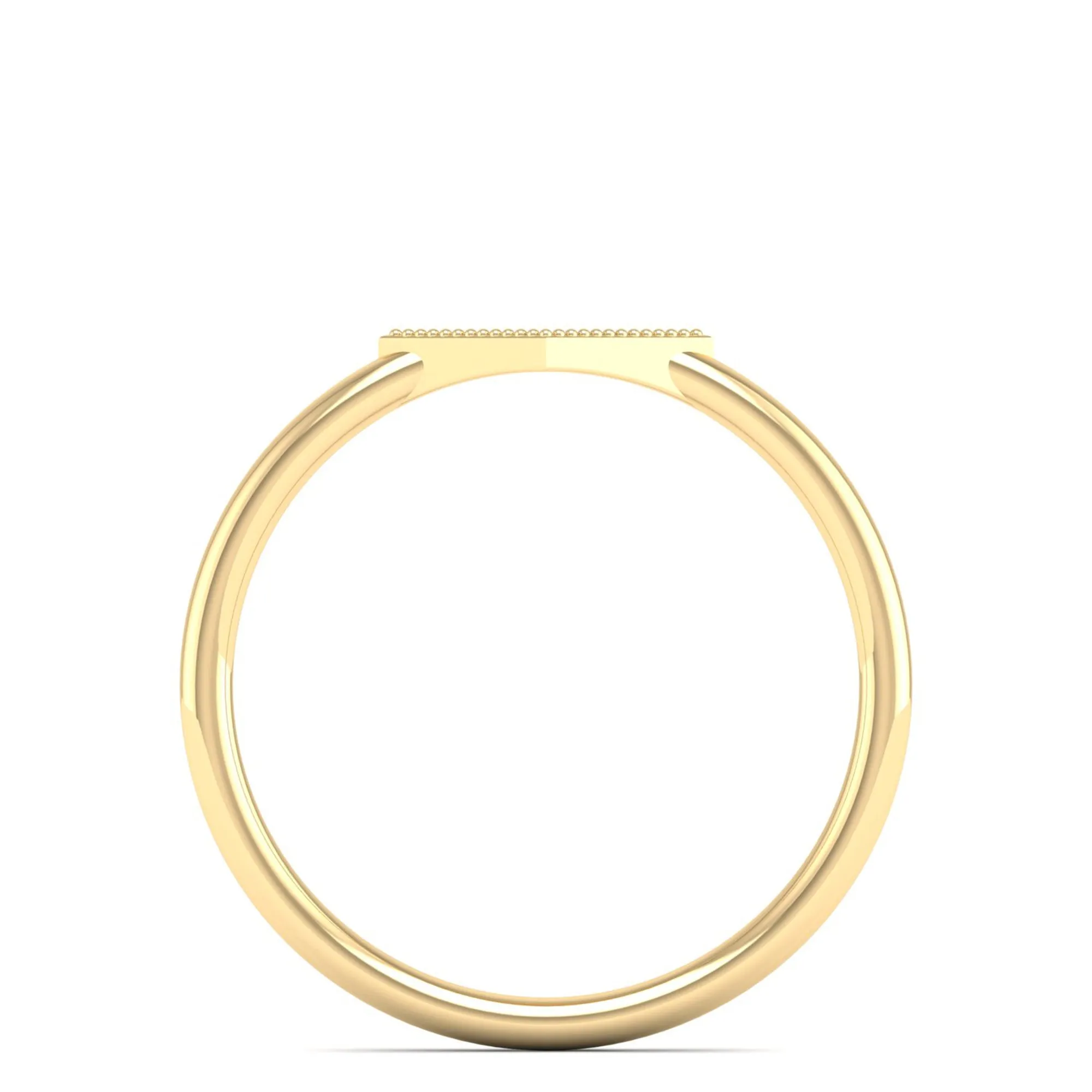 Kite Shape Pavé Set Diamond Ring