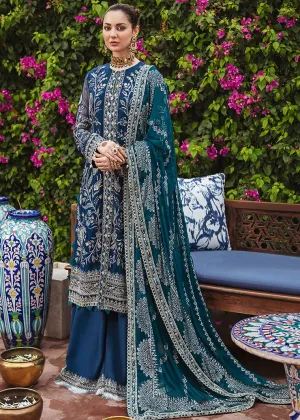 LAAJWARDI | Afrozeh Shehnai Wedding Formals 2021 | Unstitched Embroidered Suit