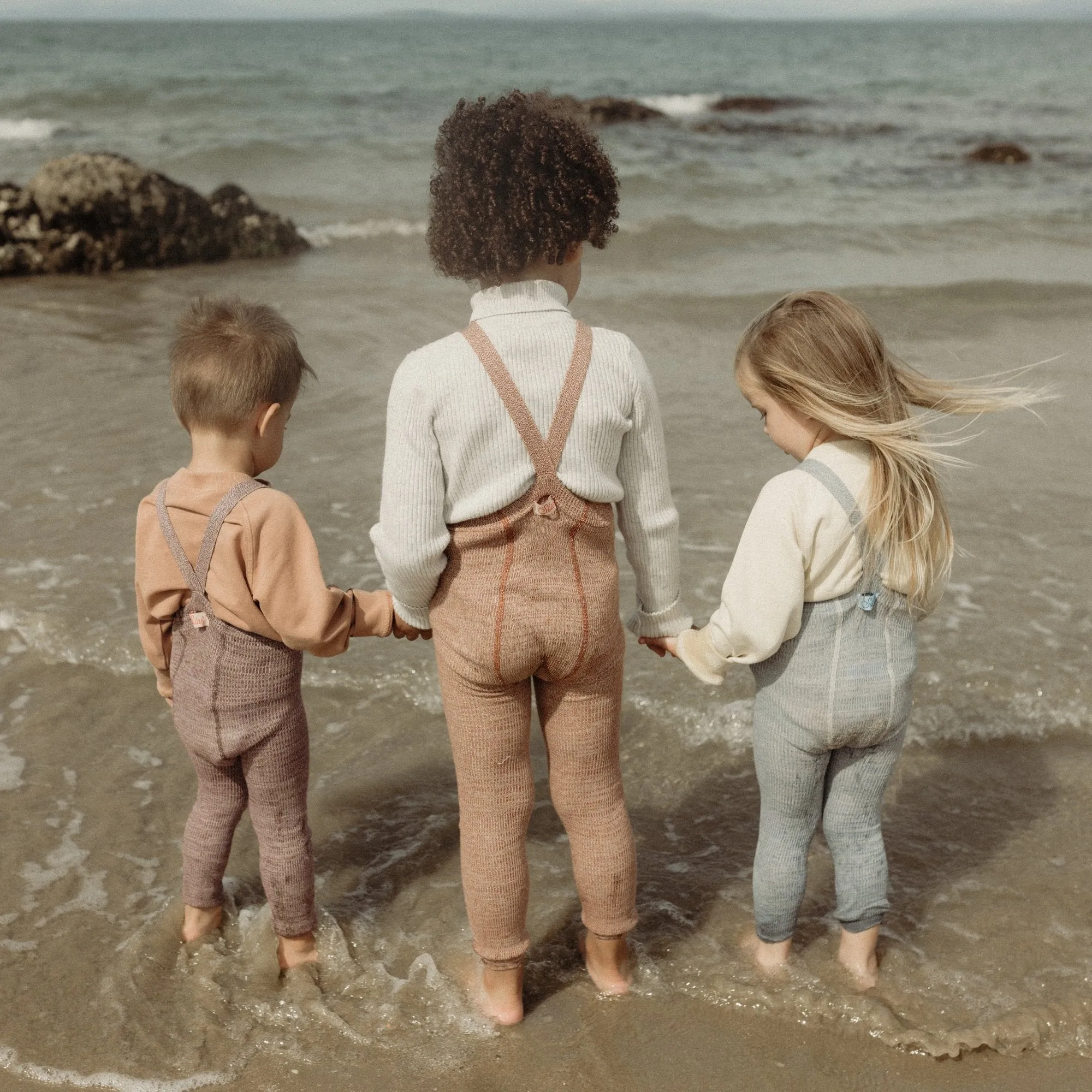Leggings Classic mit Hosenträgern aus 100% Baumwolle