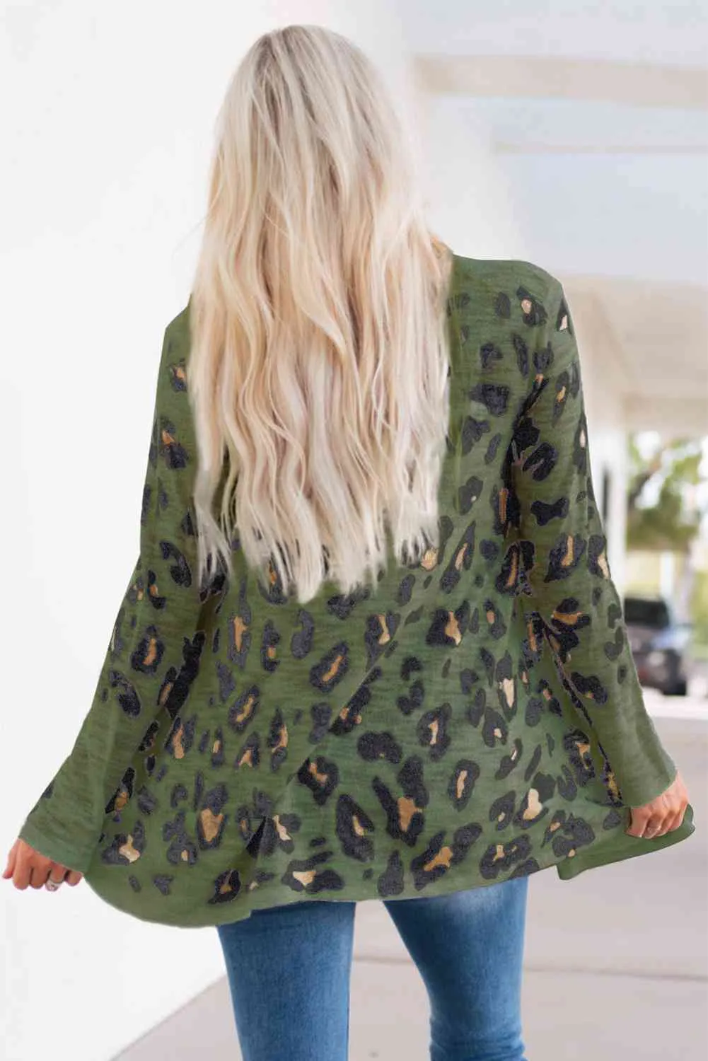 Leopard Printed Long Sleeve Cardigan (5 Colors)