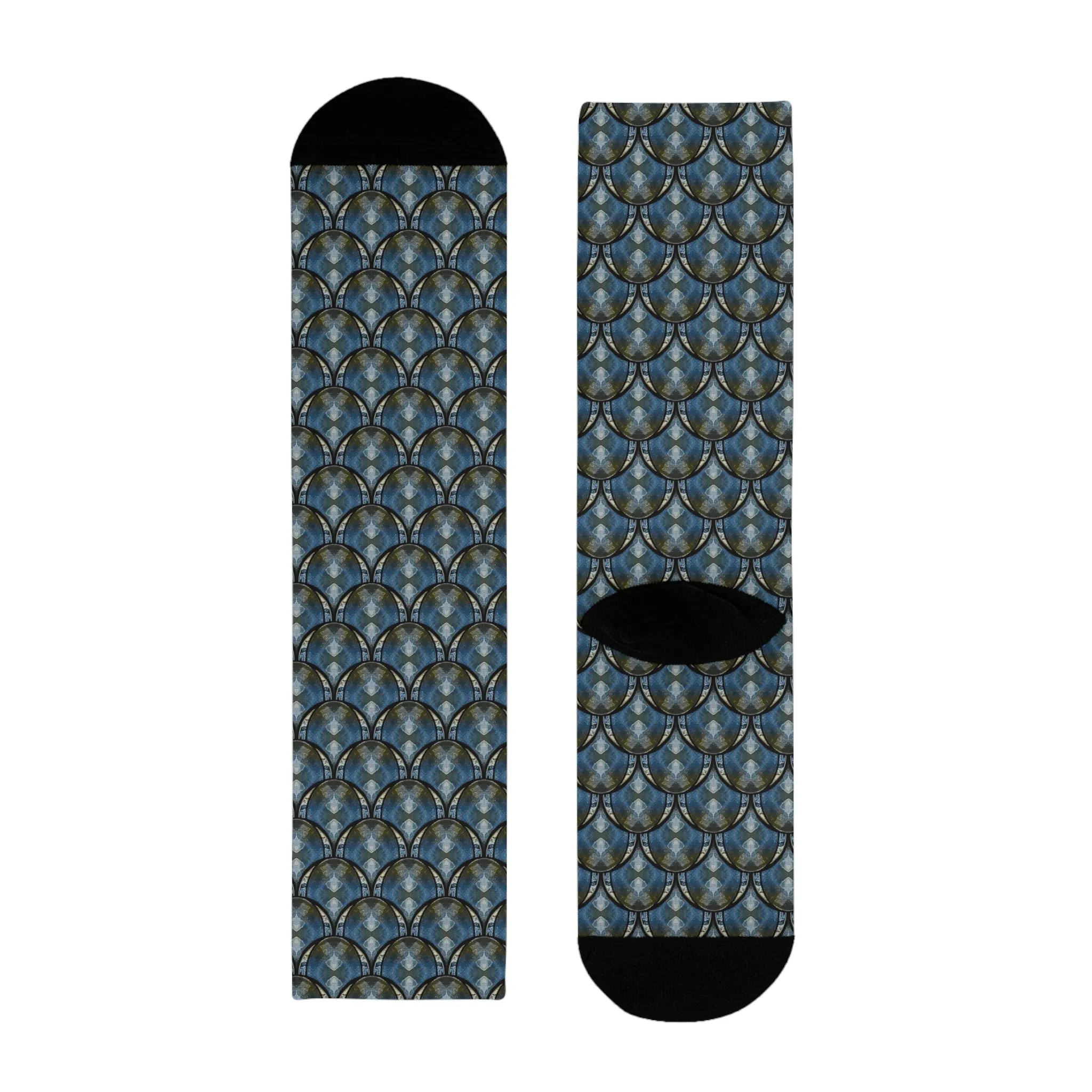 Long Crew Socks (Muliebris/Virilis)(Opal Skies Cantus Primus "Lūminōsitās") RJSTHs2024 RJS
