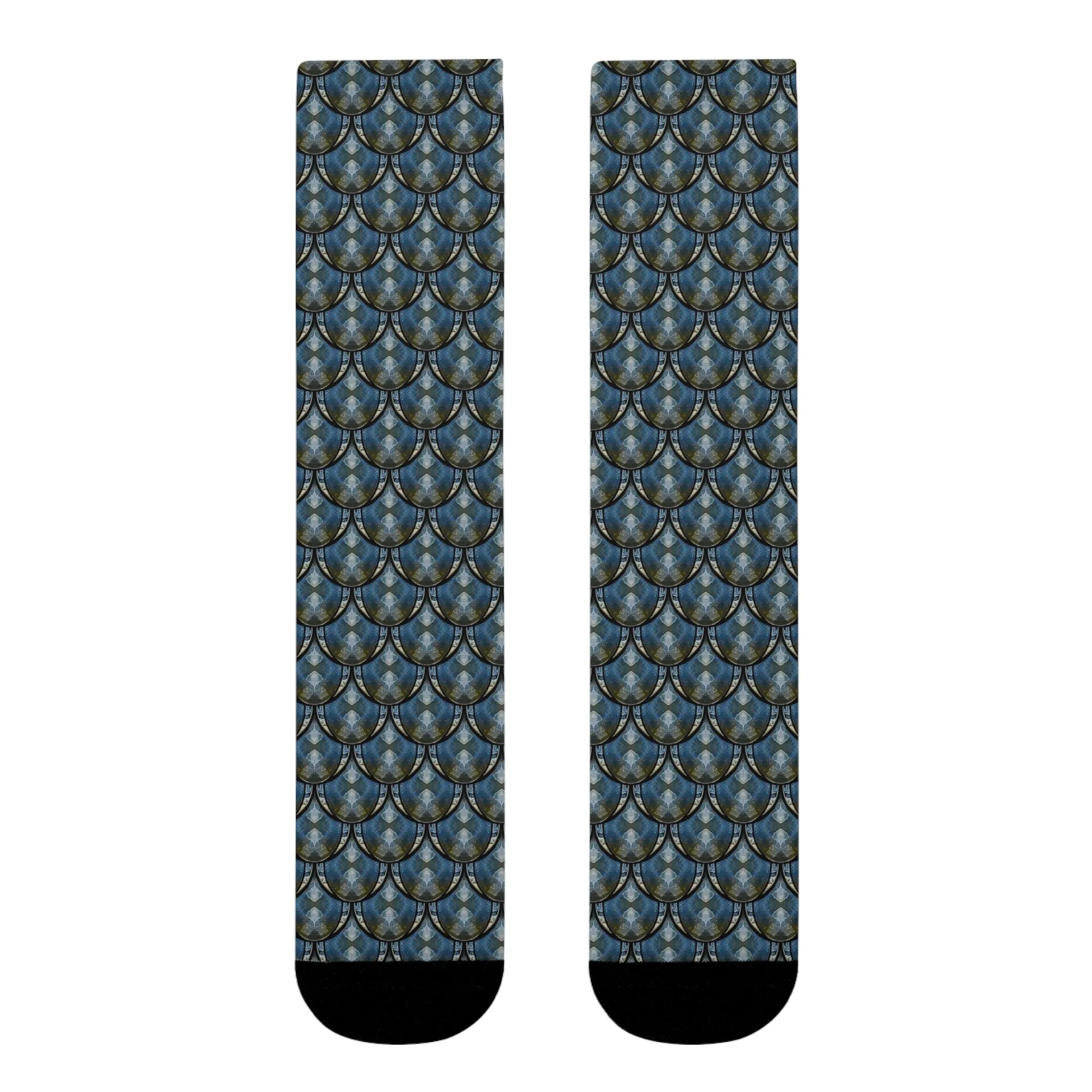 Long Crew Socks (Muliebris/Virilis)(Opal Skies Cantus Primus "Lūminōsitās") RJSTHs2024 RJS