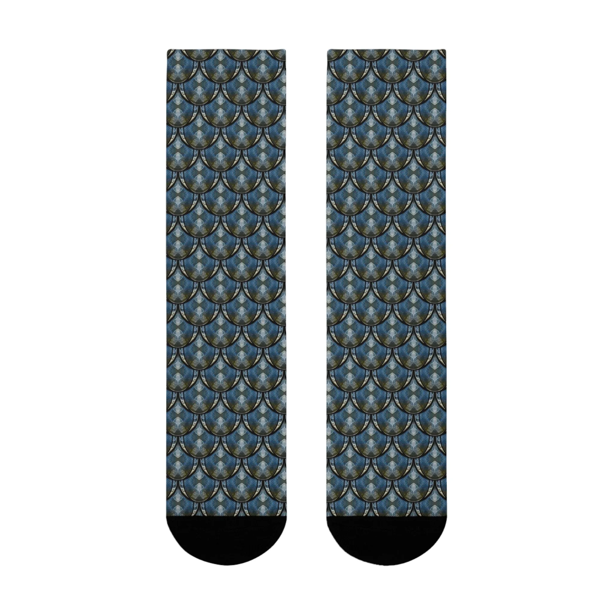 Long Crew Socks (Muliebris/Virilis)(Opal Skies Cantus Primus "Lūminōsitās") RJSTHs2024 RJS