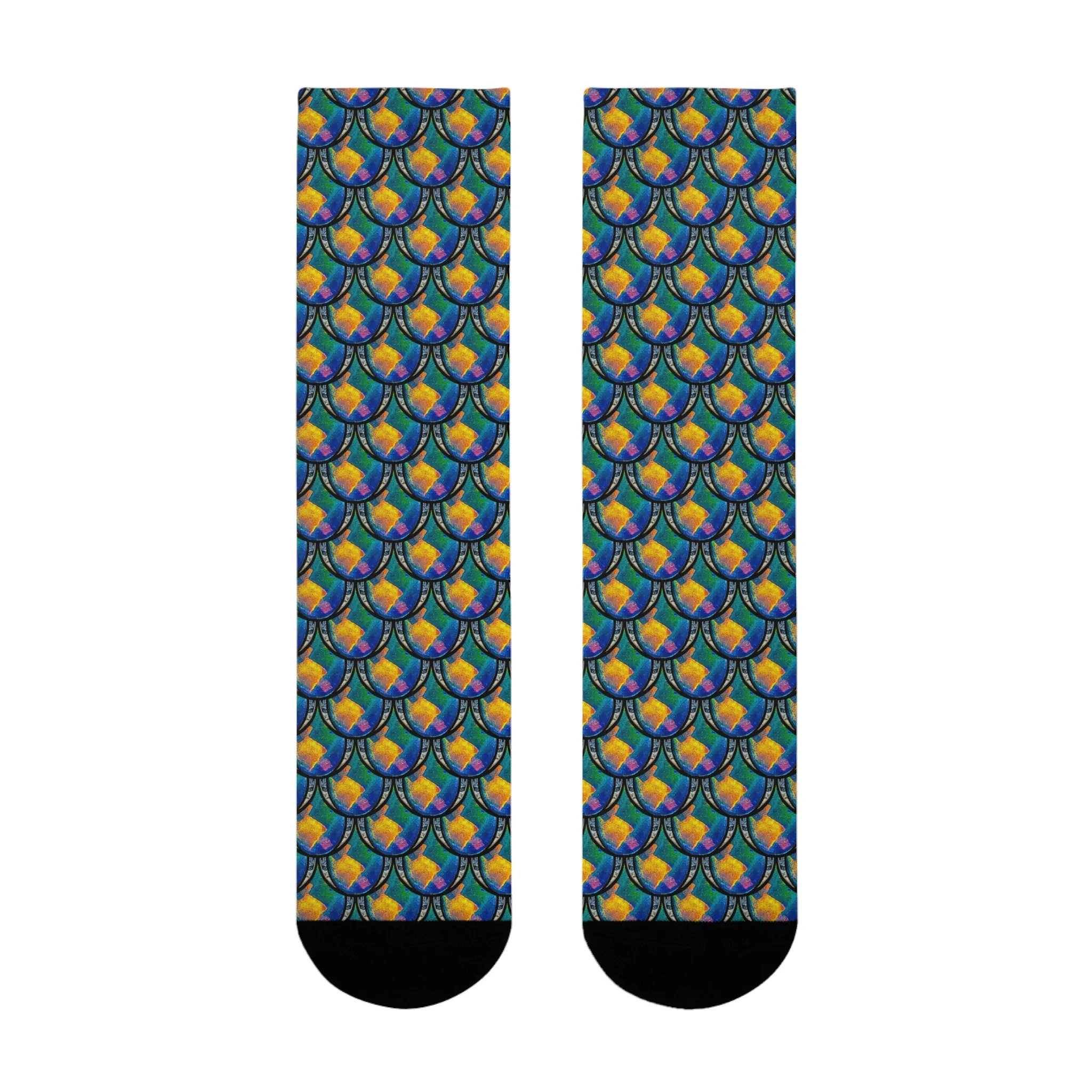 Long Crew Socks (Muliebris/Virilis)(Opal Skies Cantus Primus) RJSTHs2024 RJS