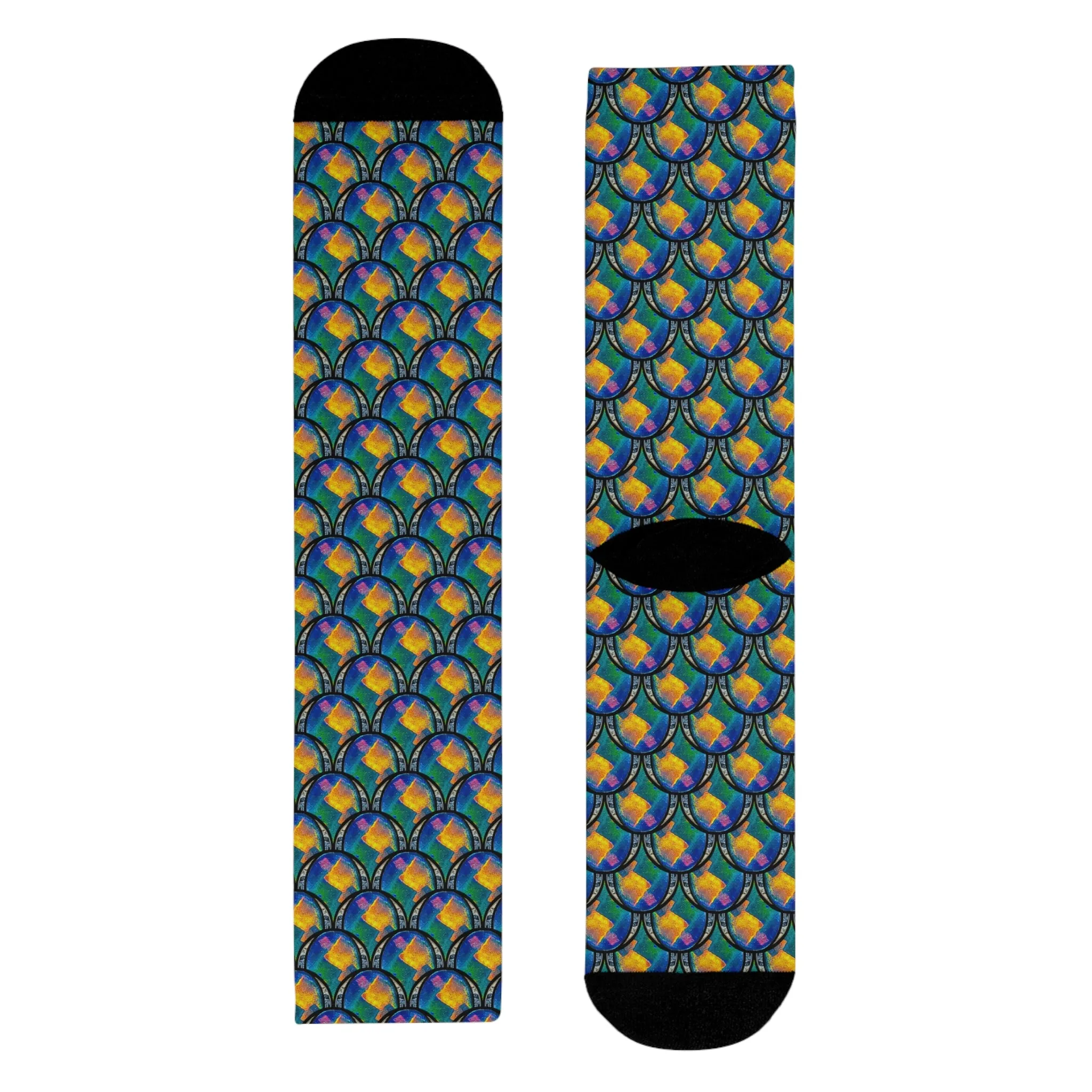 Long Crew Socks (Muliebris/Virilis)(Opal Skies Cantus Primus) RJSTHs2024 RJS