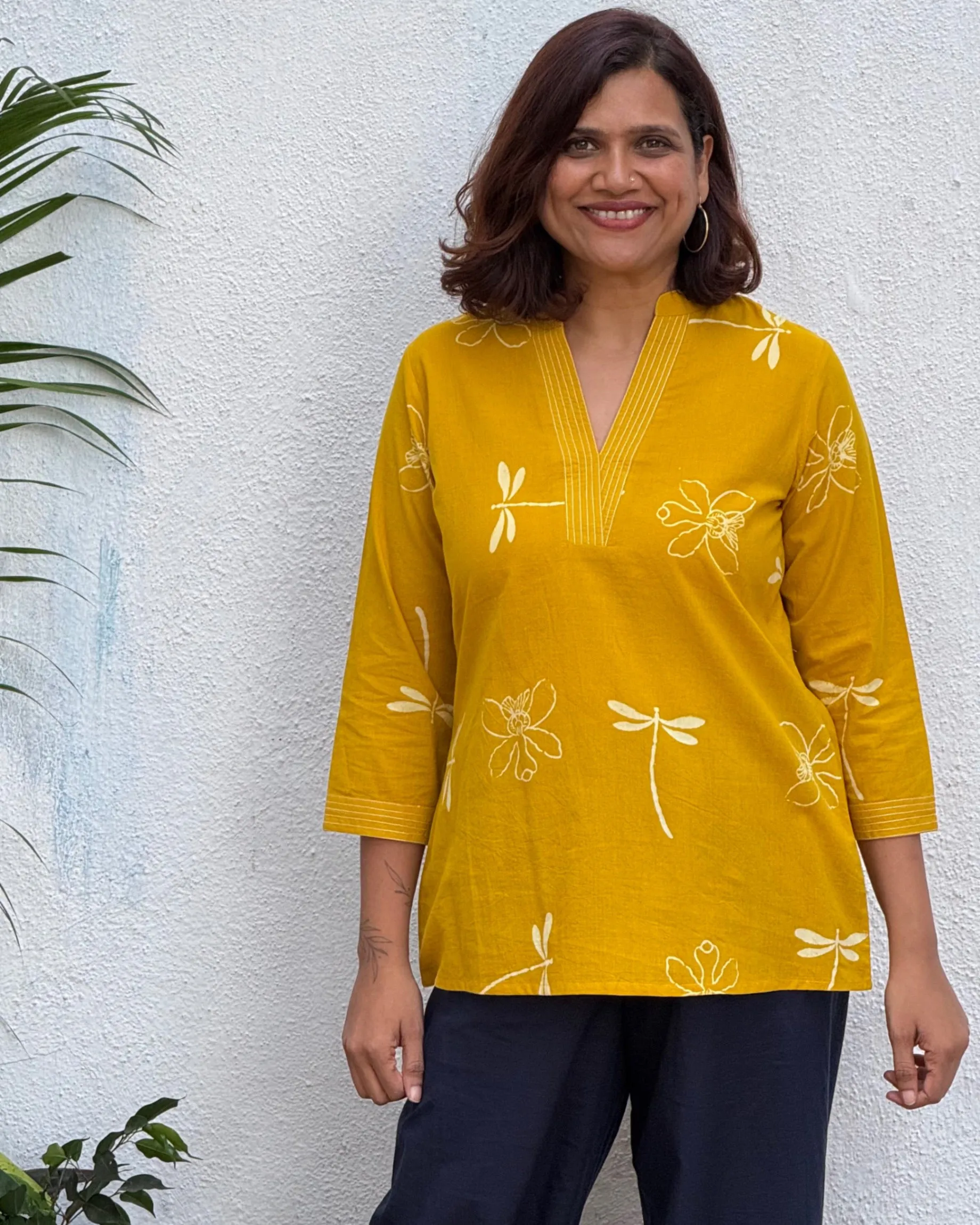 Mahvash Block Printed Cotton Kurti