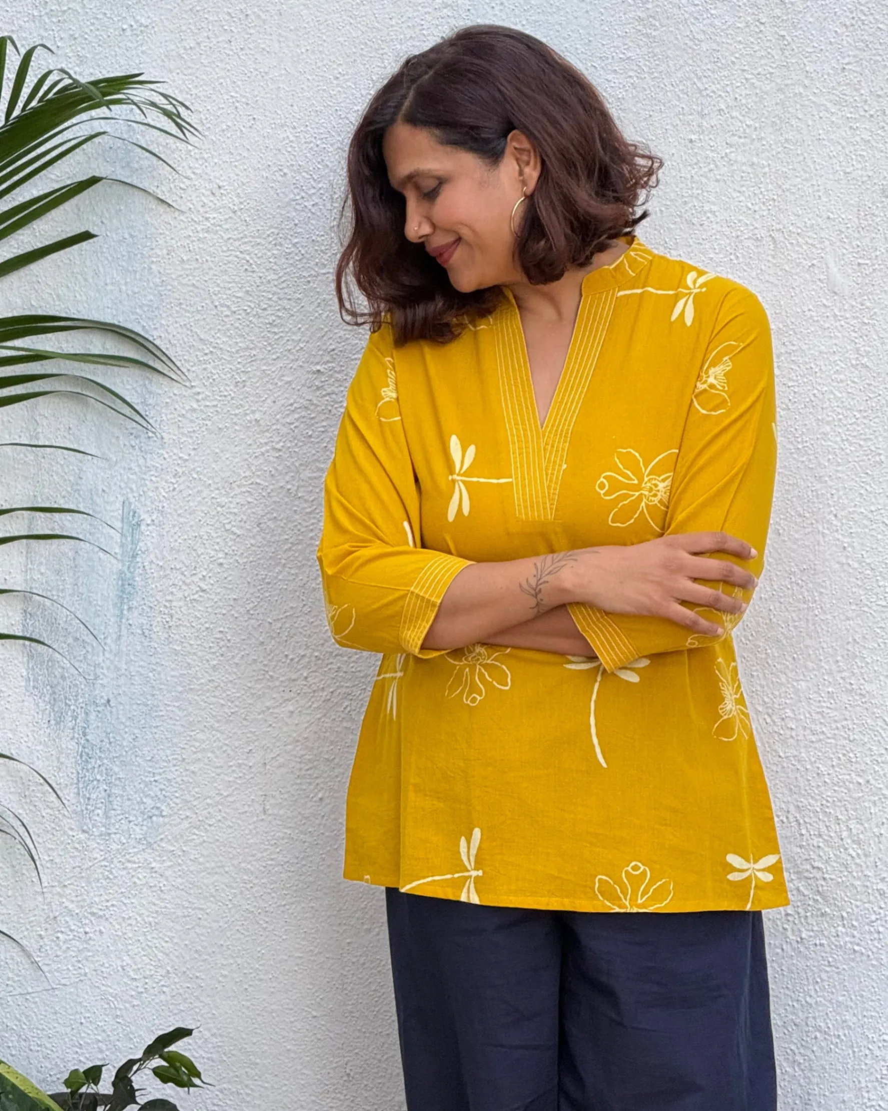 Mahvash Block Printed Cotton Kurti