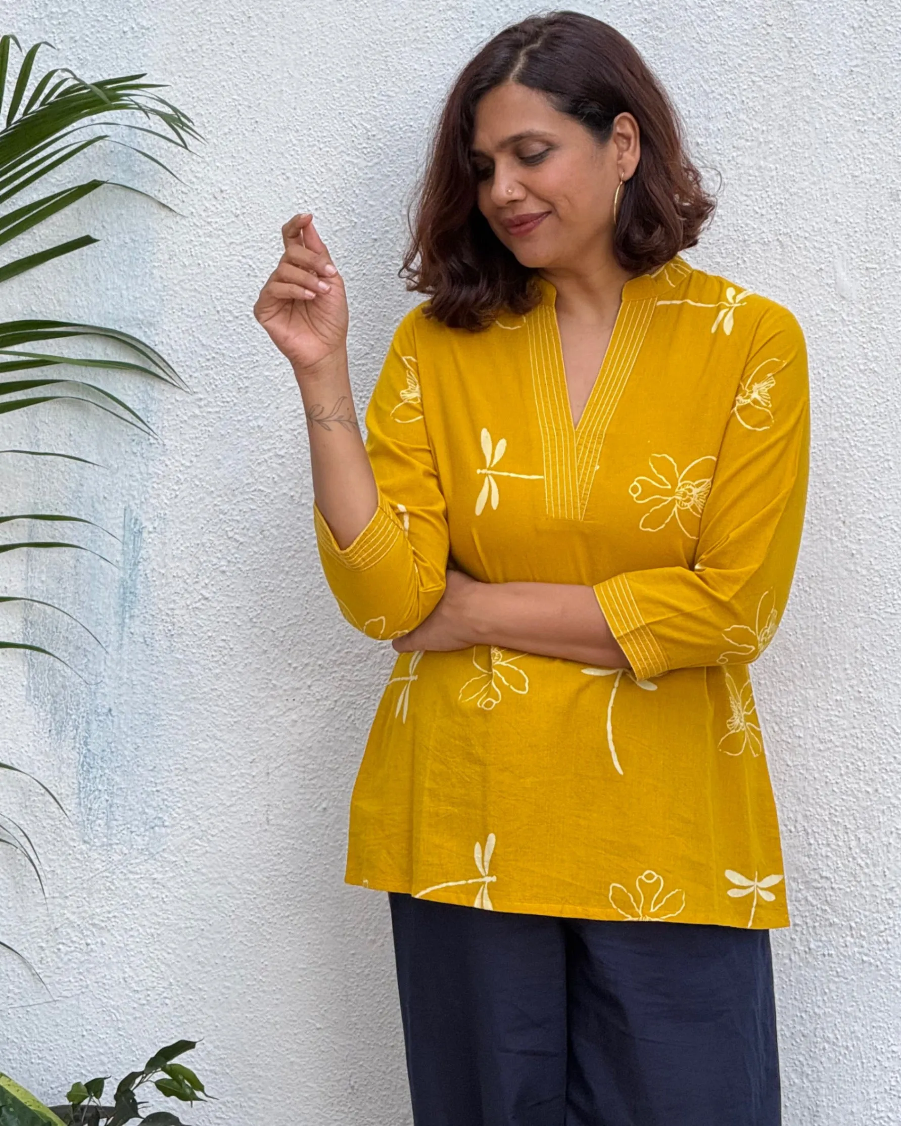 Mahvash Block Printed Cotton Kurti