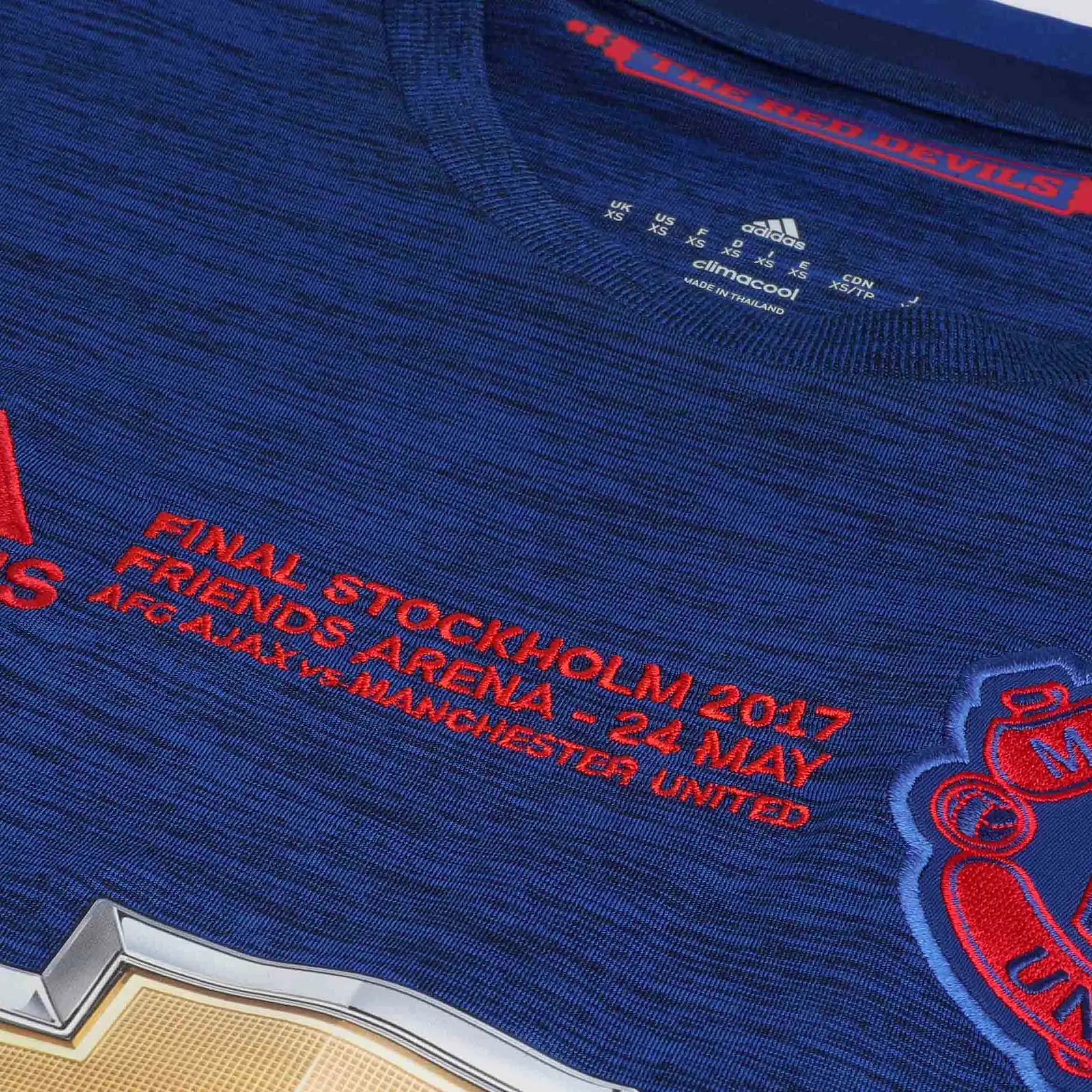 Manchester United Adult 2016-17 SS Europa League Final Shirt
