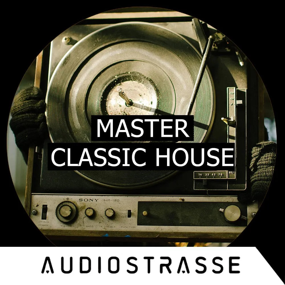 Master Classic House - Loops - FX - WAV Files and Midi Files