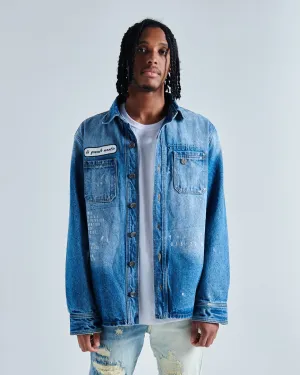 MENTIROSA DENIM OVERSHIRT