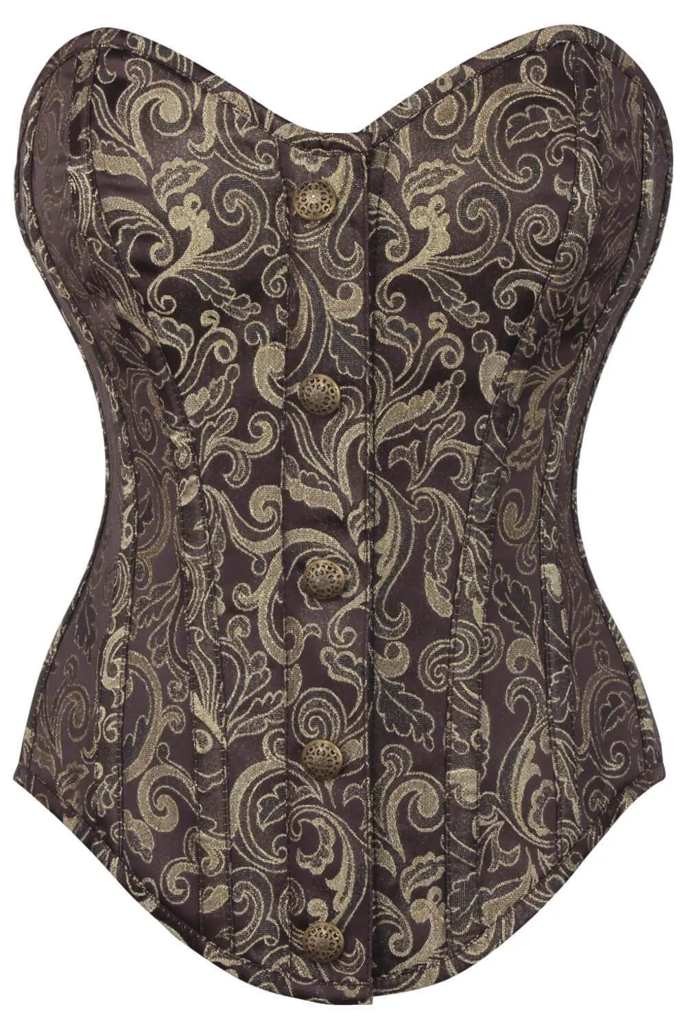 Mercy Overbust Brocade Corset