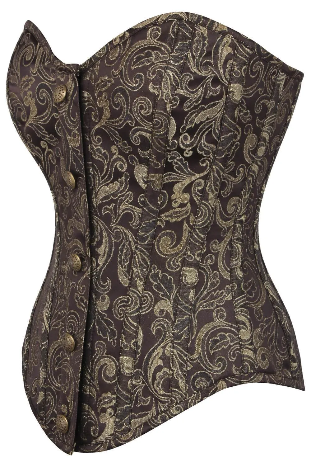 Mercy Overbust Brocade Corset
