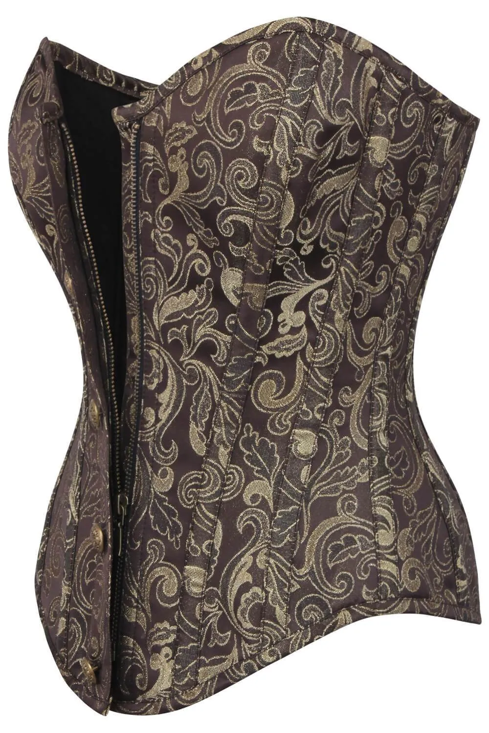 Mercy Overbust Brocade Corset