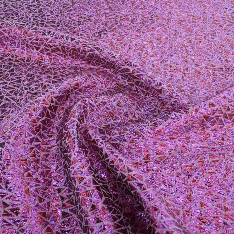 Metallic Foil Brocade Fabric 150cm