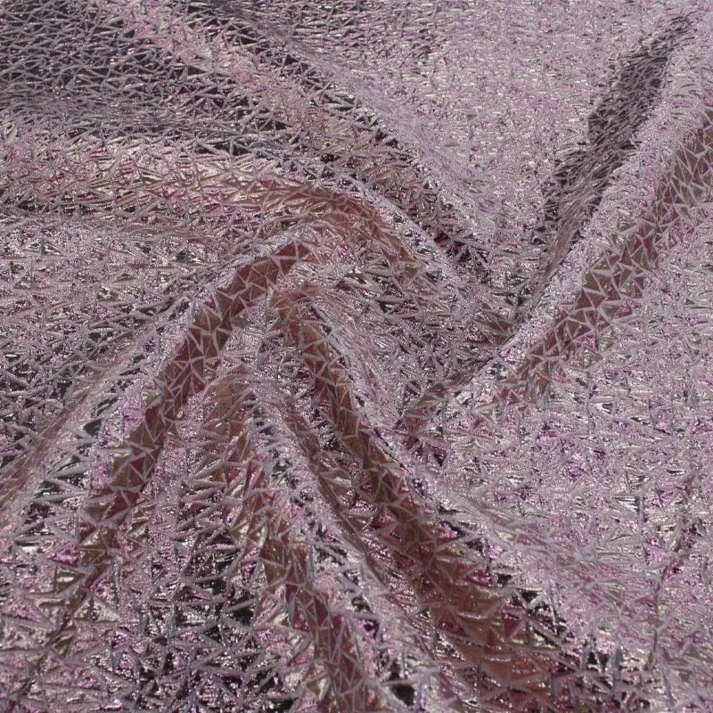 Metallic Foil Brocade Fabric 150cm