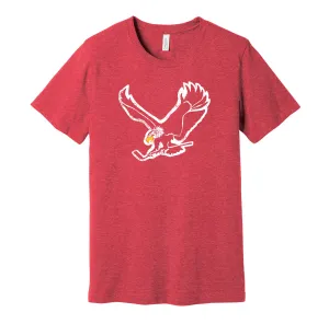 Miami Screaming Eagles Distressed Logo Shirt - Defunct WHA Sports Team - Celebrate Florida Hockey Heritage and History - Hyper Than Hype