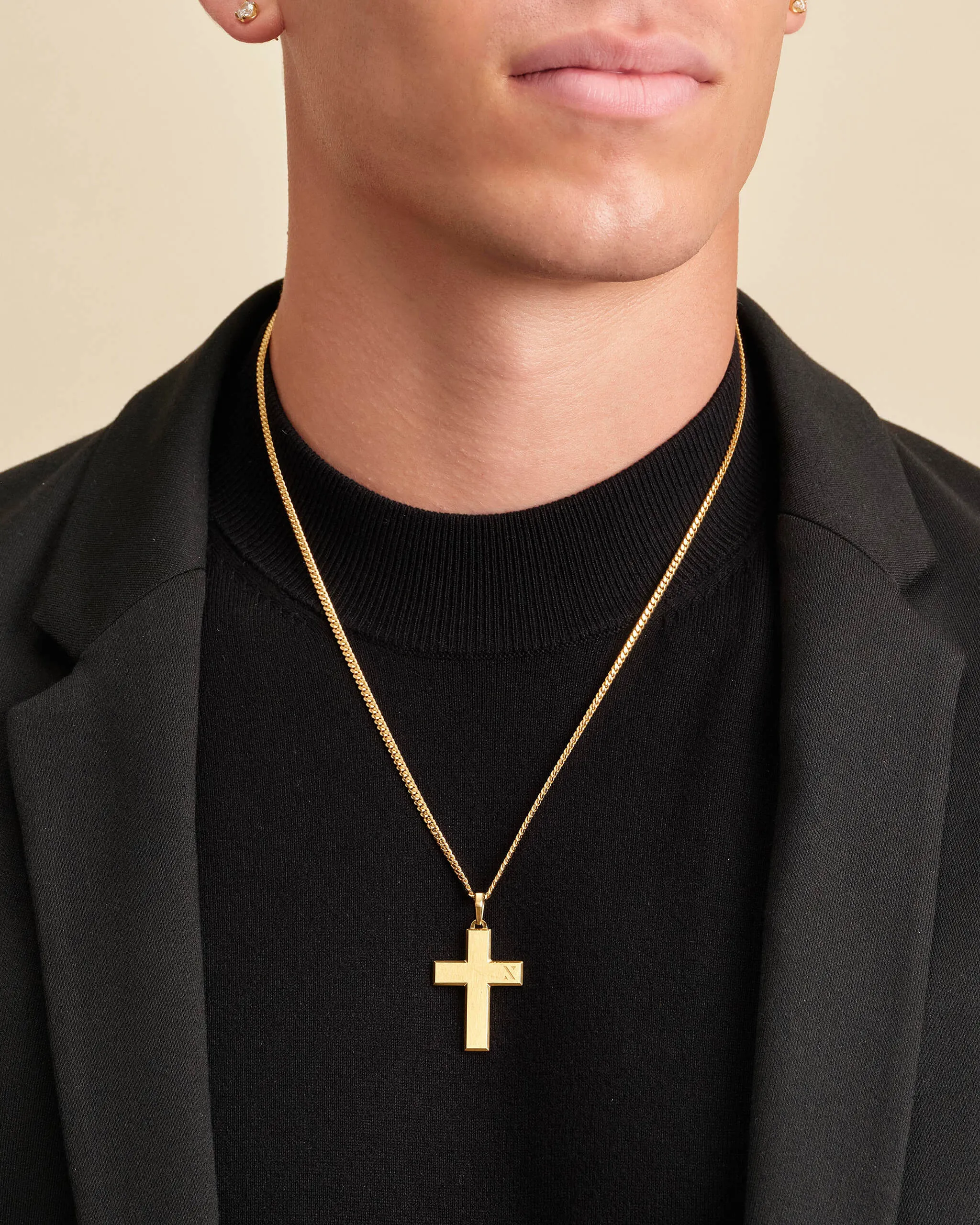 Mosaic Cross Pendant