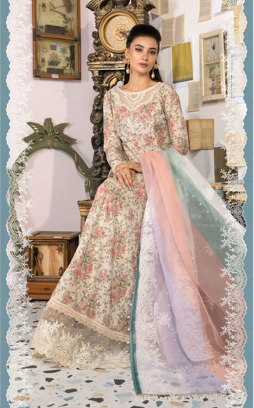 MPT-1102-A | Maria B Mprints Unstitched Eid Collection 2021 Vol-2