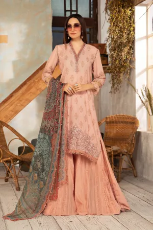 MPT 1212 A | Maria B MPrints Winter Collection 2021 | Unstitched Embroidered Karandi Suits