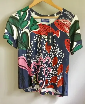 Navy Sea 100% organic jersey top & T’dress